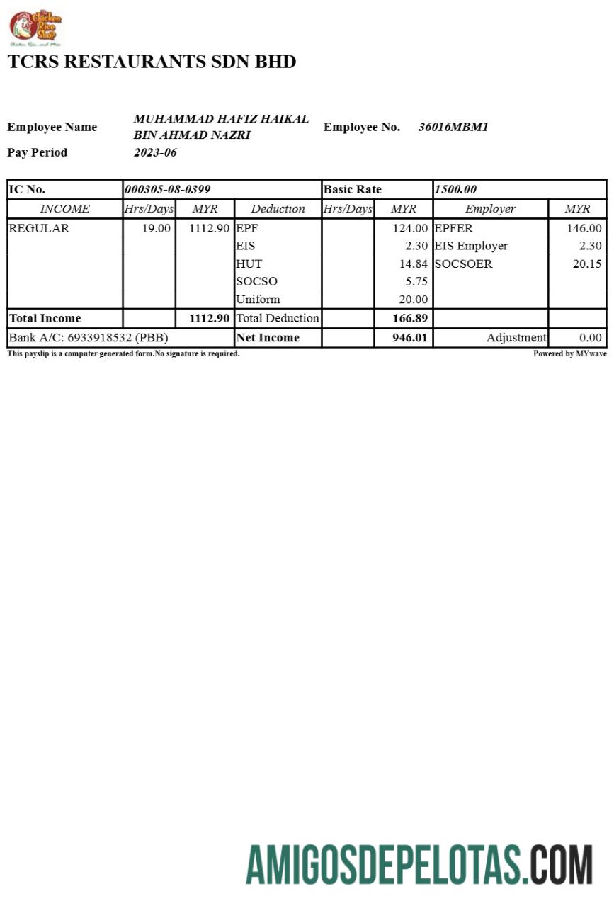 Para download Modelo de recibo de pagamento de restaurantes TCRS em formatos Word e PDF.pdf, 1